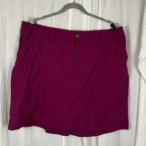 Duluth Vibrant Purple Skort w20